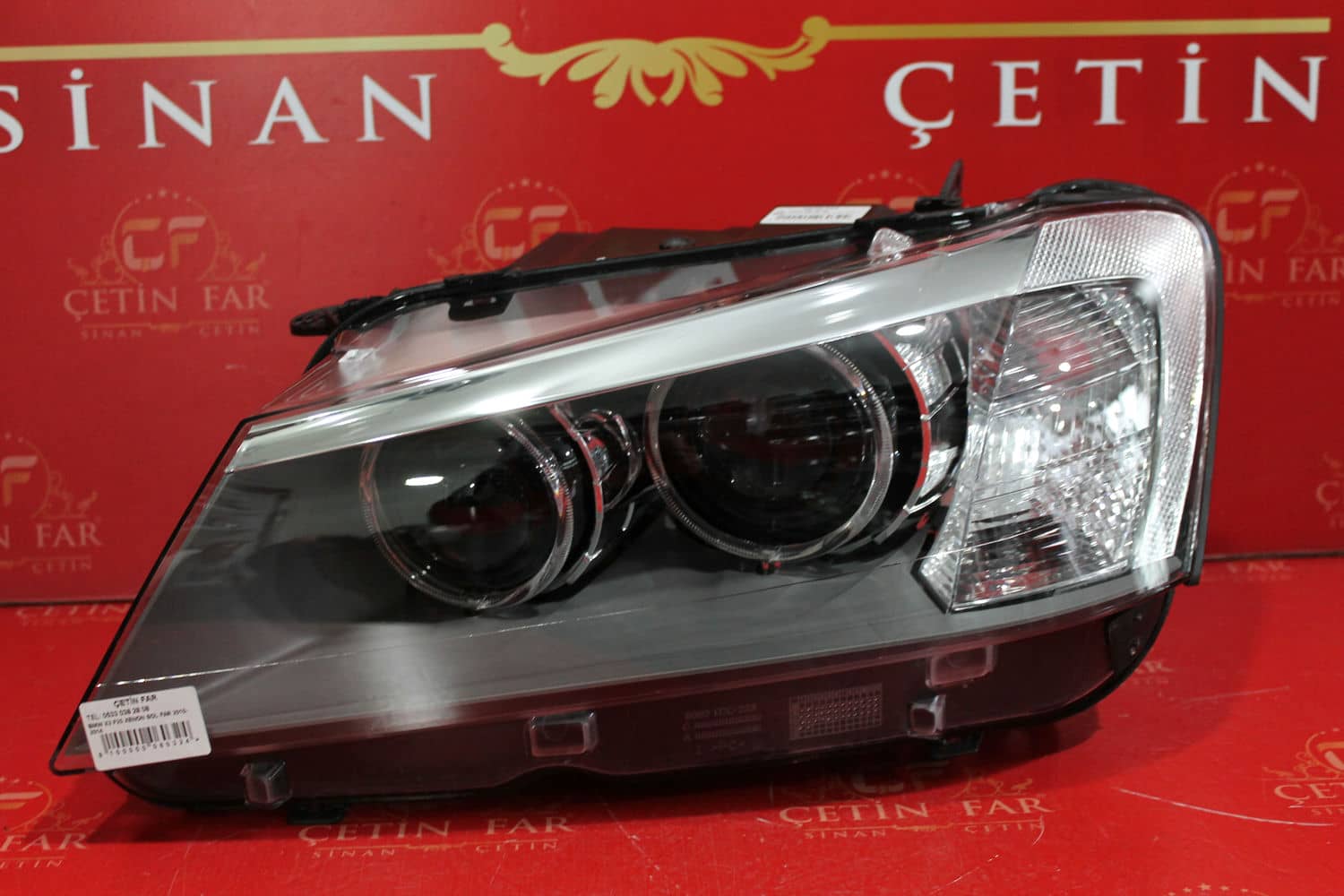 BMW X3 BMW F25 X3 XENON SOL FAR HATASIZ 2012-2015