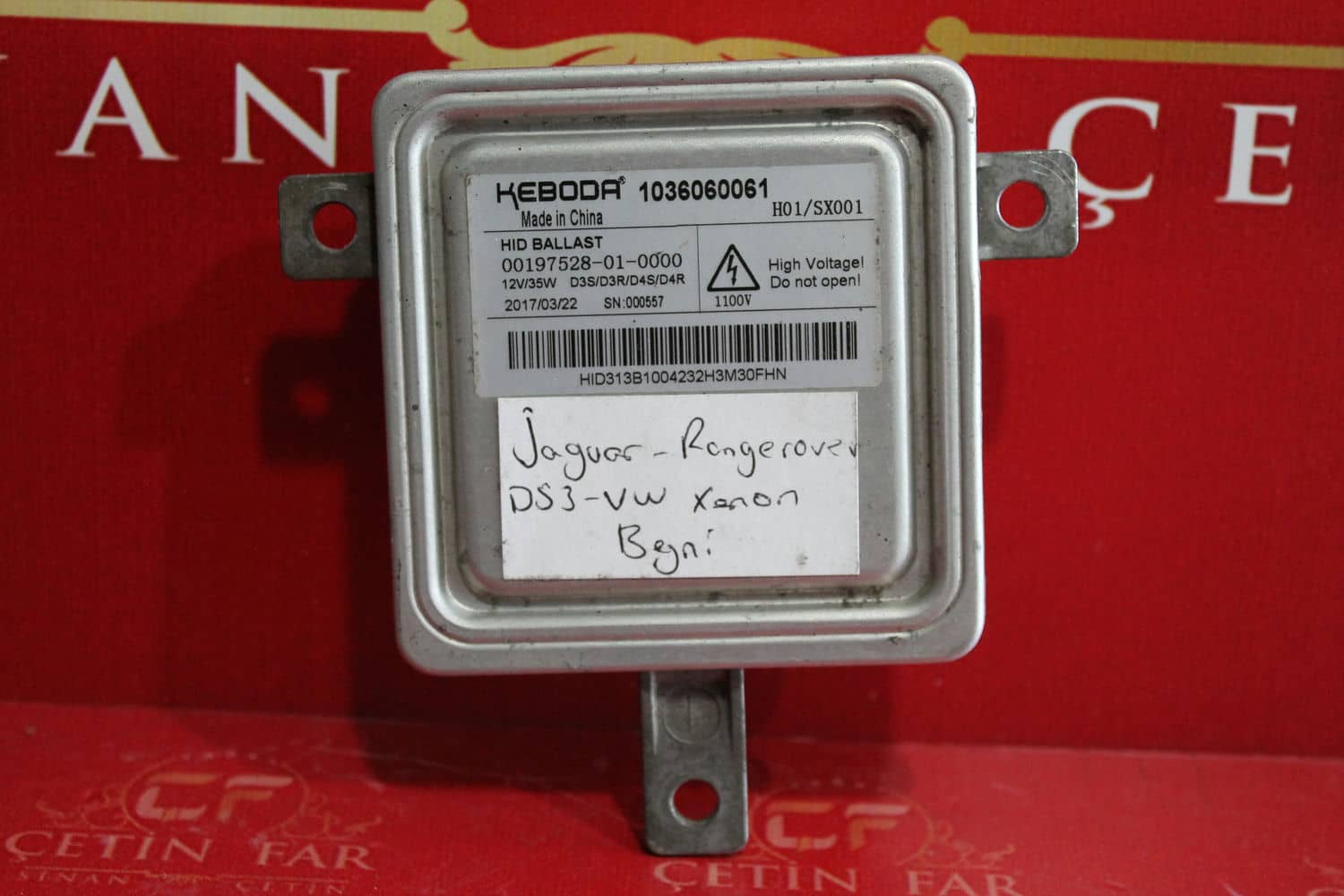 Jaguar XF JAGUAR - RANGE ROVER --VW- XENON BEYNİ