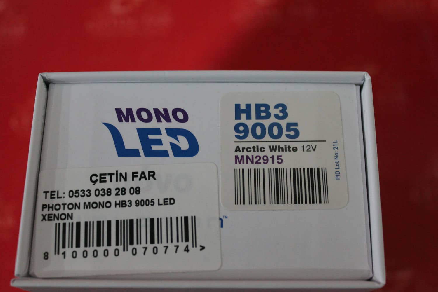 Photon HB3 PHOTON MONO HB3 9005 LED XENON