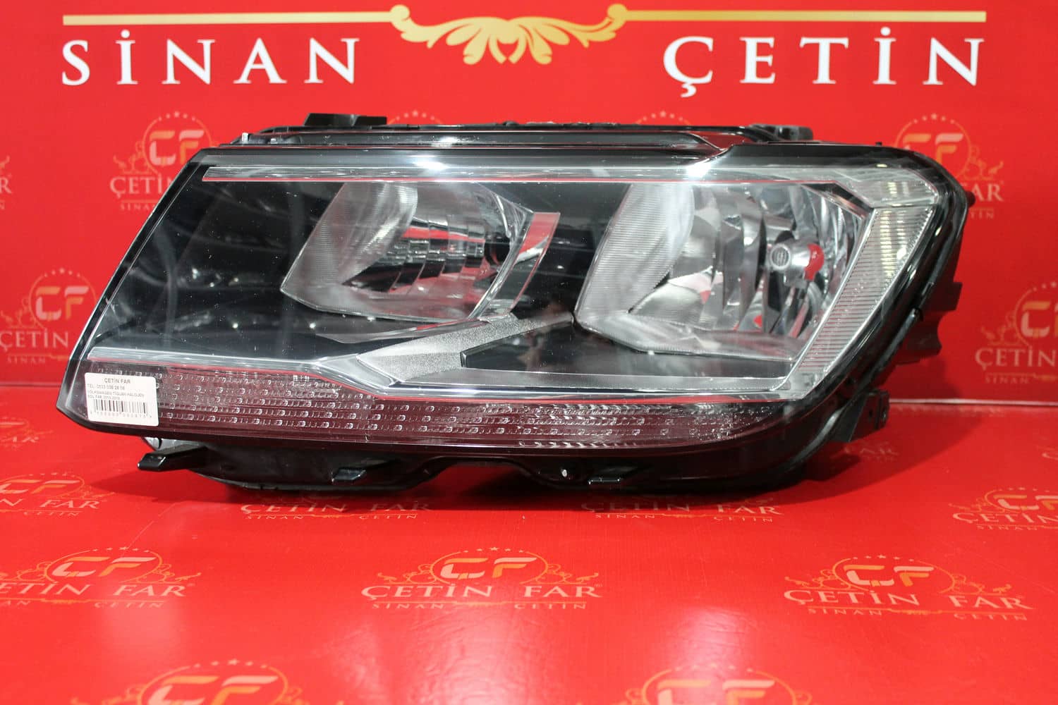Volkswagen TİGUAN VW TİGUAN HALOJEN SOL FAR 2016-2019